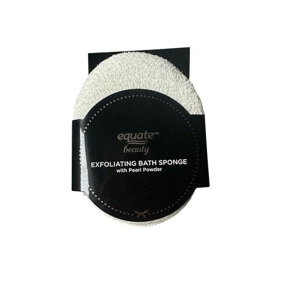 equate beauty Other - Equate Beauty Exfoliating Bath Sponge Pearl Infused - NWT